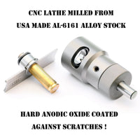 ONE set of UGLY SRT Shoulder Referenced Brass Case Trimmer (GEN 2)