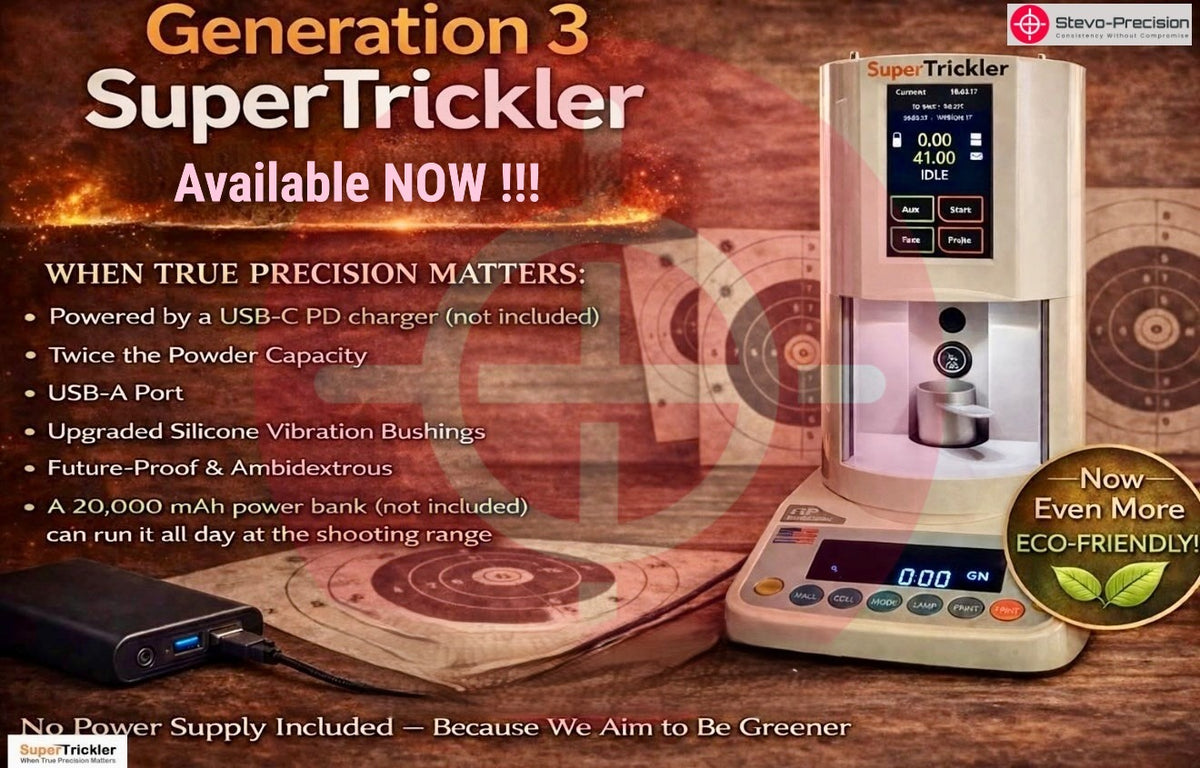 SuperTrickler ST101 Gen 3 NEW !!! + funnel